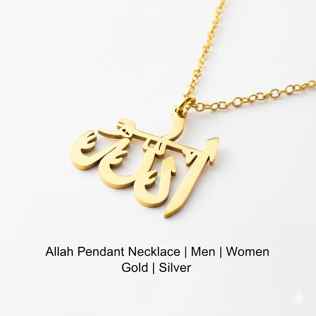 Allah Pendant Necklace Men & Women