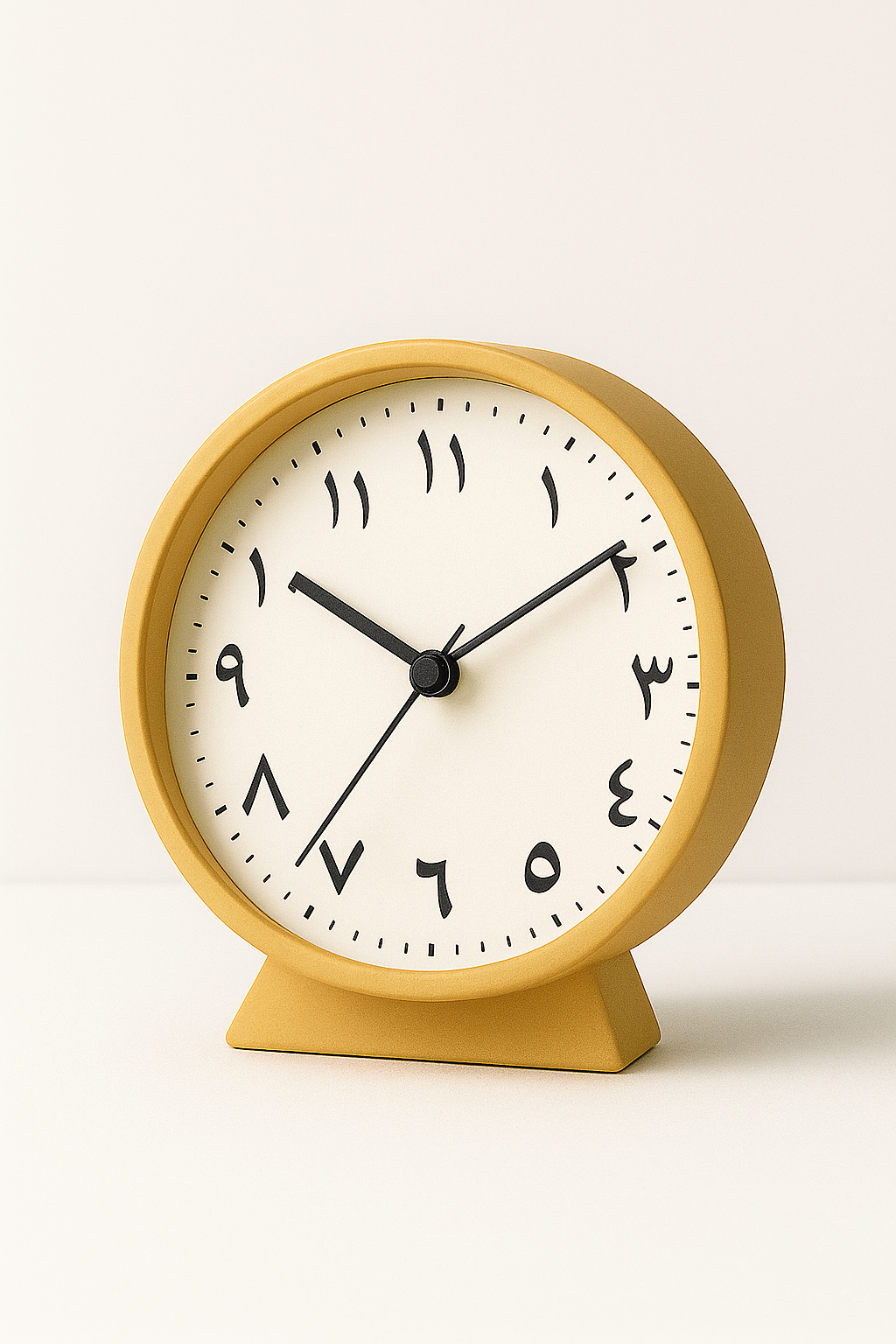 Arabic Numeral Table Clock – Timeless Decor Accent