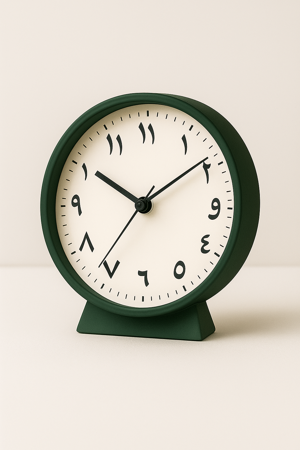 Arabic Numeral Table Clock – Timeless Decor Accent