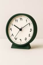 Arabic Numeral Table Clock – Timeless Decor Accent