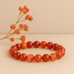 Carnelian Aqeeq bead bracelet – Sunnah’s Blessing & Protection