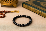 Black Aqeeq Bead Bracelet – Sunnah & Protection