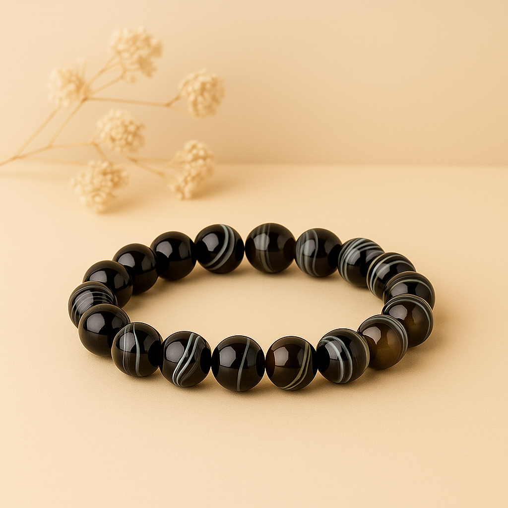 Natural Aqeeq Bracelets - Blessing & Protection | Halal to wear | Pure Natural stone with Certificate | Men | Women