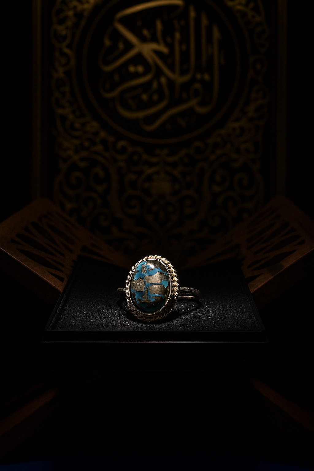 Firoza Ring – The Stone of Peace & Protection | Halal to wear | Pure Natural stone with Certificate