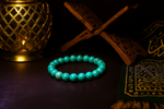 Firoza(Turquoise) Bead Bracelet – Barakah & Success | Halal to wear | Pure Natural stone with Certificate | Men | Women