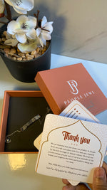 Surah Al-Inshirah Islamic Calligraphy Bracelet