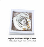 Digital Tasbeeh Ring Counter – 33 Beads Rosary Gift