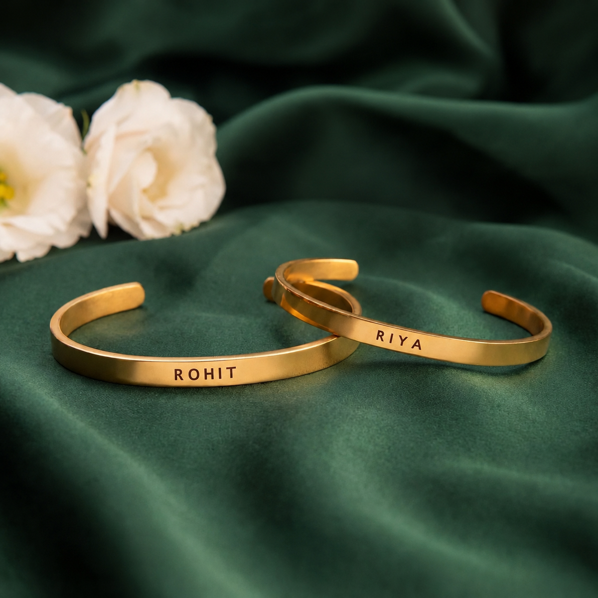 Customize Couple Bracelets - Set of 2 | Birthday Gift | Anniversary | Valentine