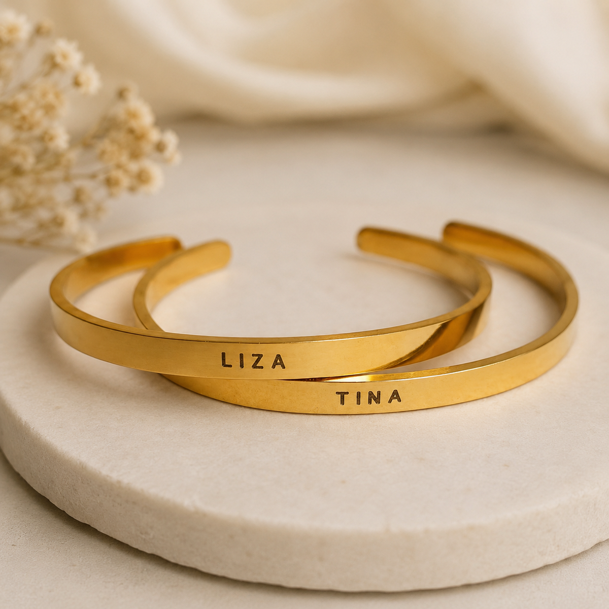 Customize Couple Bracelets - Set of 2 | Birthday Gift | Anniversary | Valentine