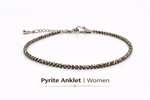 Pyrite Anklet | Women | Authentication Certificate