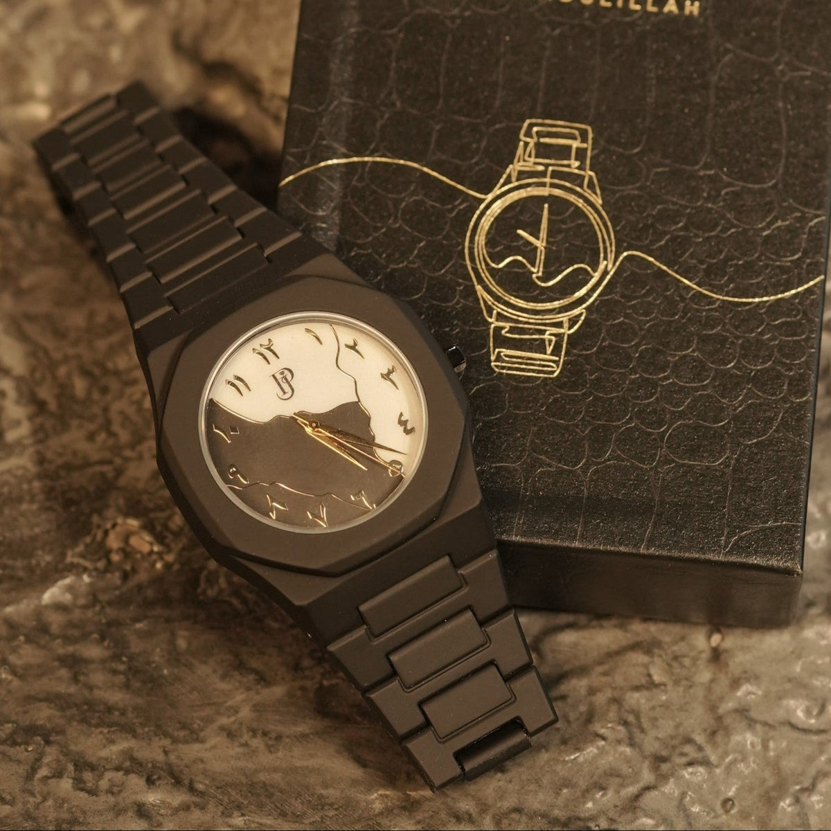 Arabic Dial Polycarbonate Ultra-Light Analog Watch – For Men