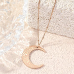 Surah Al Inshirah Crescent Necklace | Women