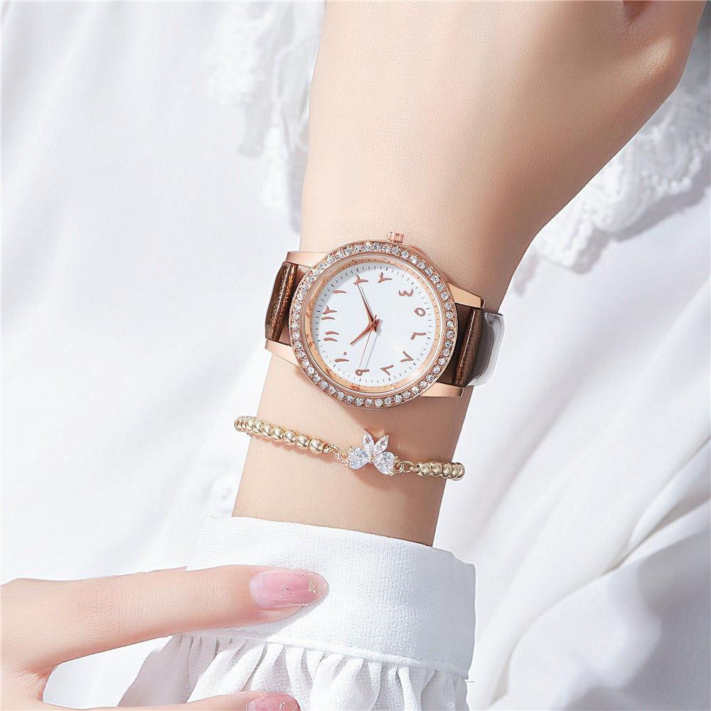 The Calligraphy of TimeArabic Numeral for Watch