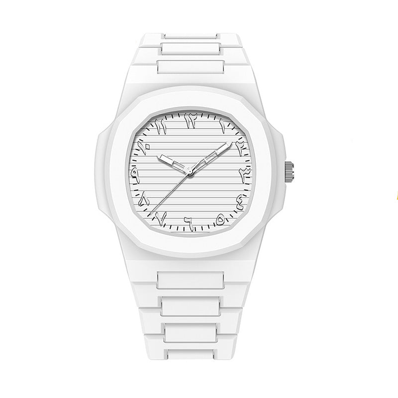 Arabic Dial Polycarbonate Ultra-Light Analog Watch – For Men