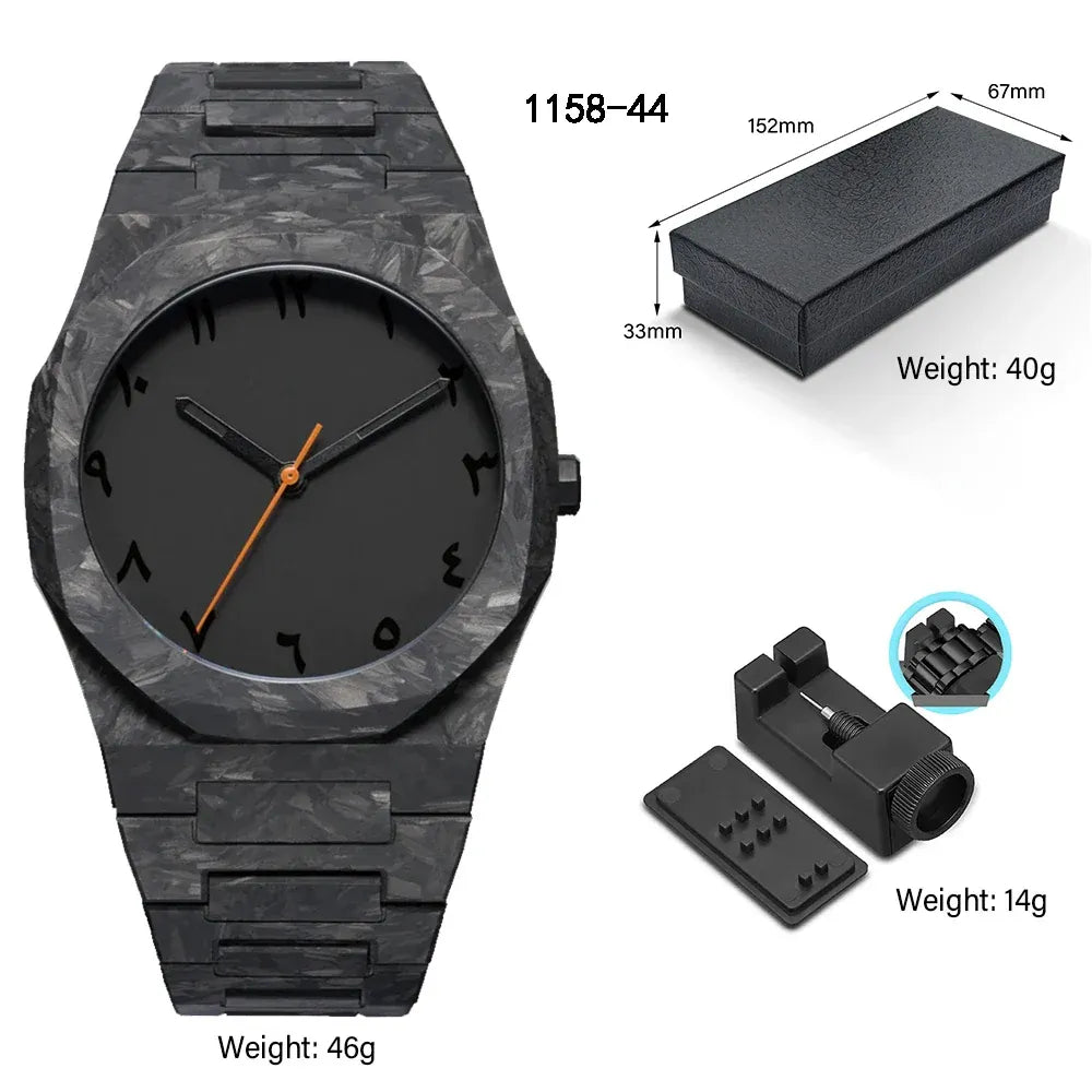 Arabic Dial Polycarbonate Ultra-Light Analog Watch – For Men