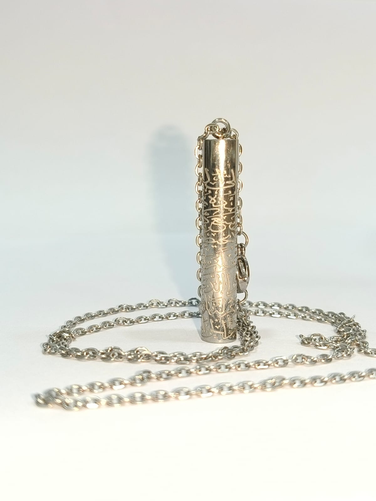 Ayatul Kursi Cylinder Necklace