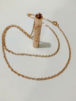 Ayatul Kursi Cylinder Necklace