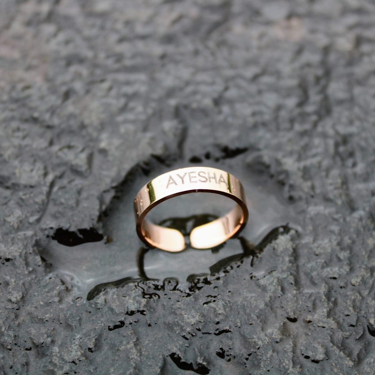 Customize ring | Free Size | Birthday Gift | Anniversary | Valentine