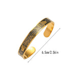 Shahada Open Cuff Bracelet v2 | Men | Women