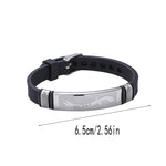 Zulfiqar Sword Bracelet Men | Women | Adjustable Silicone