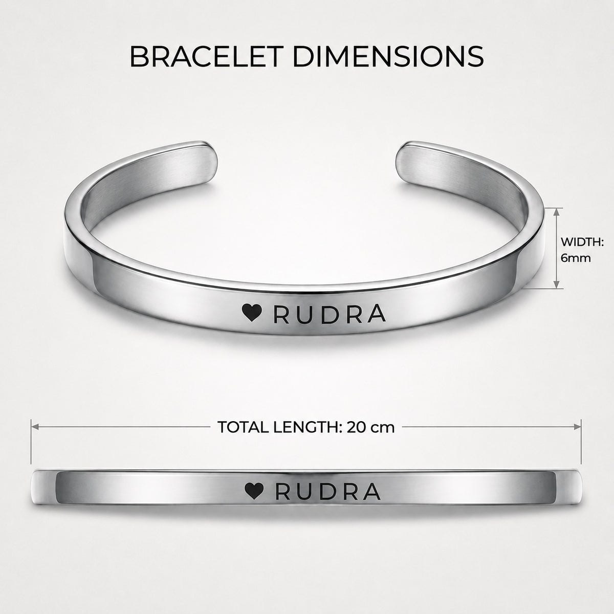 Customize English Name Bracelet | Birthday Gift | Anniversary | Valentine