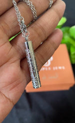 Ayatul Kursi Cylinder Necklace