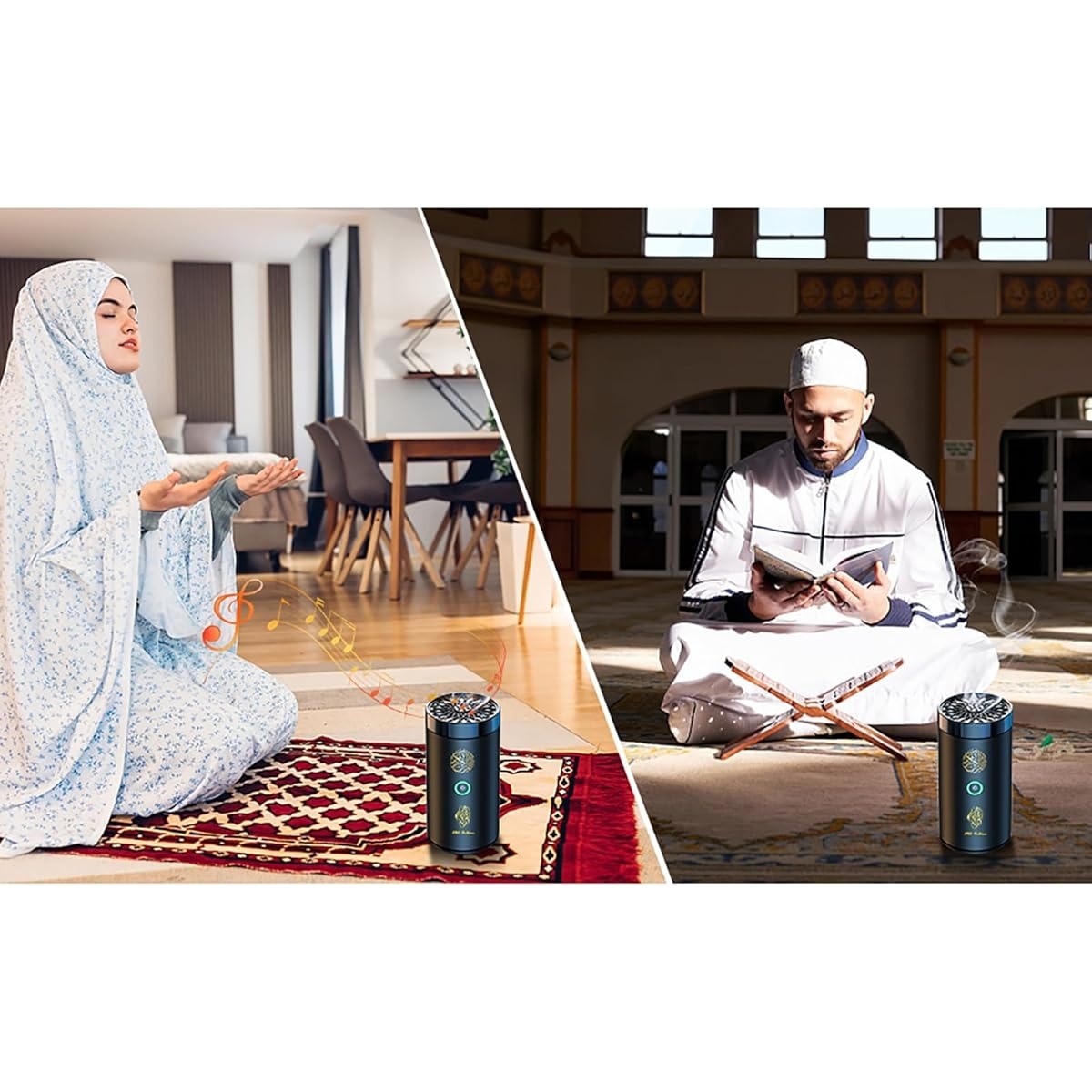 Bakhoor Burner with Quran Speaker |Remote | Bluetooth | Islamic Gift