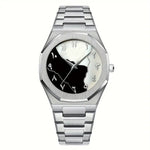 Arabic Stainless Steel Watch For Men
