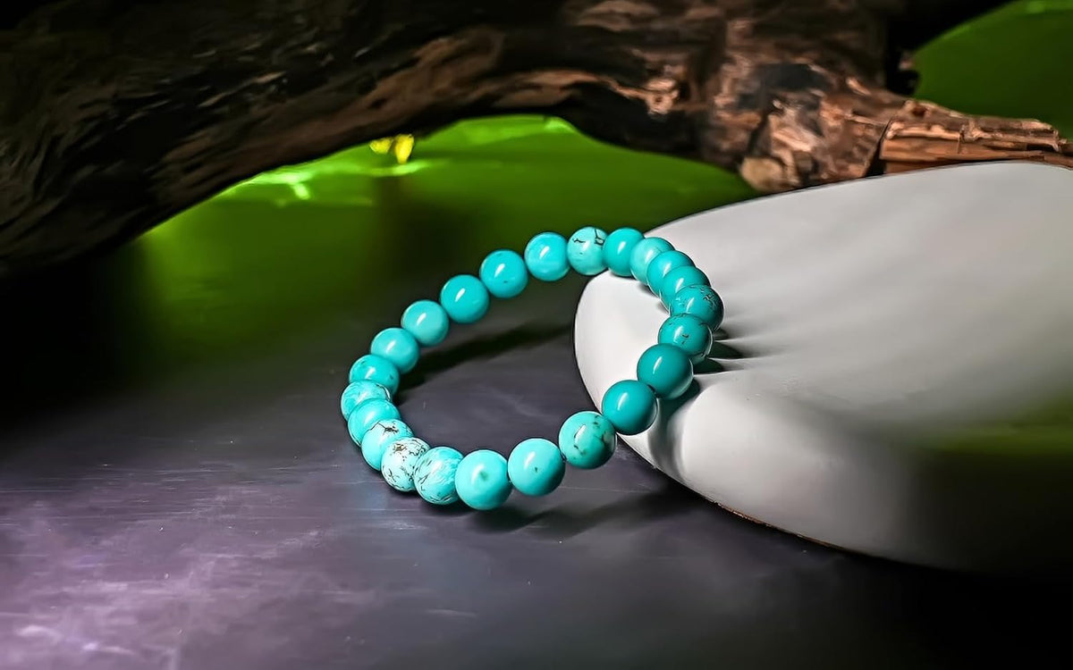 Turquoise Bead Bracelet – Barakah & Protection