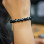 Black Aqeeq Bead Bracelet – Sunnah & Protection