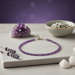 Amethyst Anklet | Women | Authentication certificate