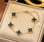 Noir Clover Luxe Bracelet