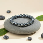 Hematite Bracelet - Balance & Protection | Halal to Wear | Pure Natural Stone with Certificate | Men | Women