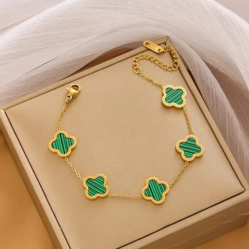Noir Clover Luxe Bracelet