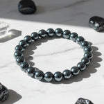 Hematite Bracelet - Balance & Protection | Halal to Wear | Pure Natural Stone with Certificate | Men | Women