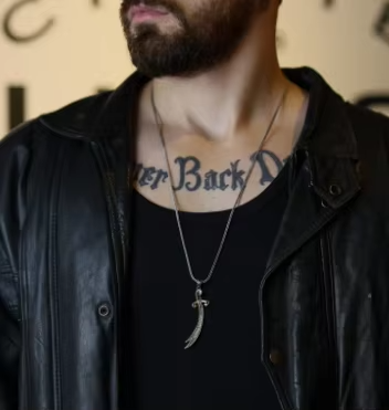 Zulfiqar Imam Sword Necklace V6 | Men