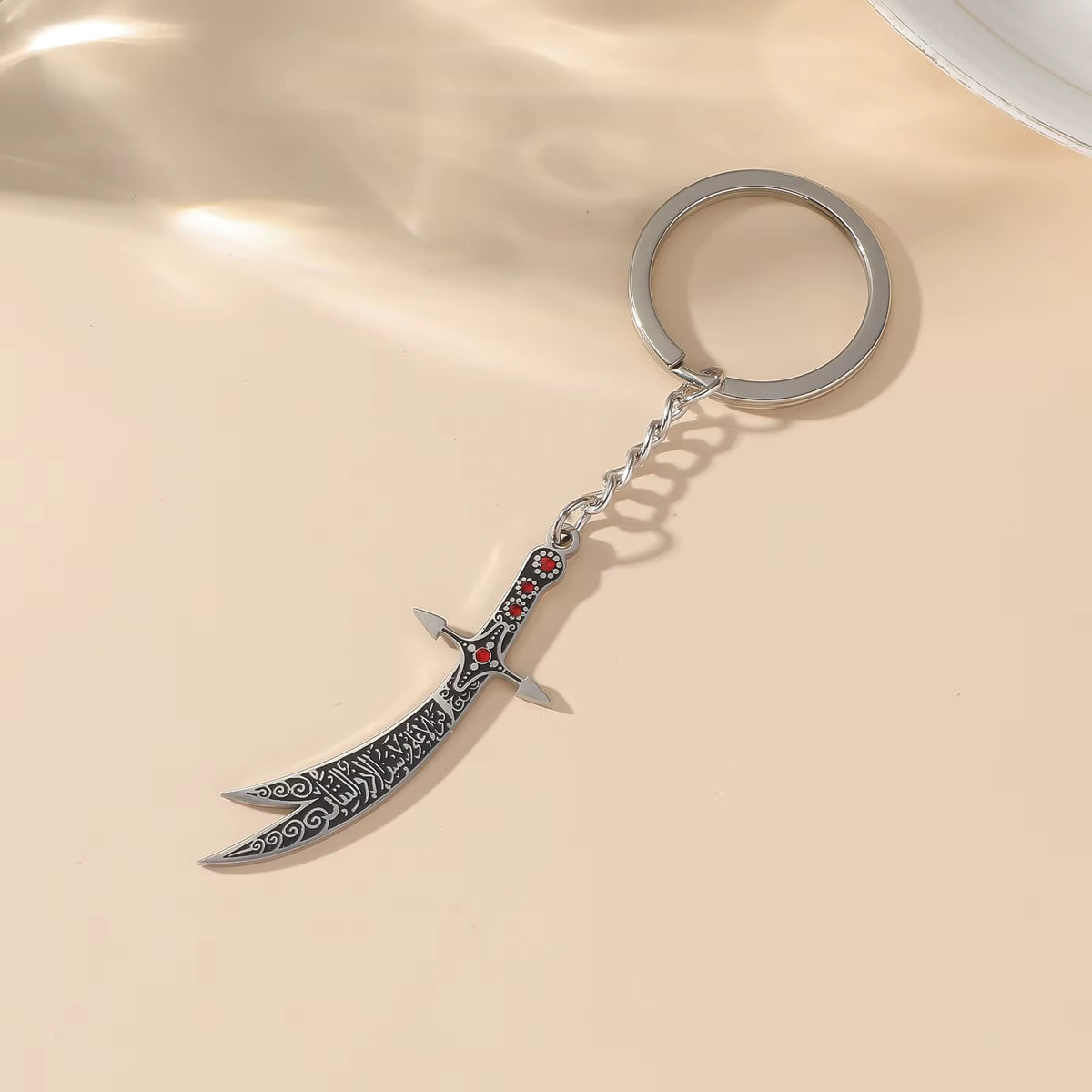Zulfiqar Imam Ali Sword Keychain | Zulfiqar Sword | Car / Bike / Home Keychain