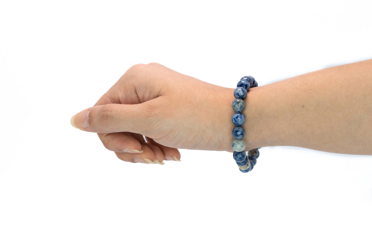 Sodalite Bead Bracelet | Fashion Jwellery | Gift | Men | Women