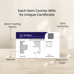 Garnet Anklet | Women | Authentication certificate