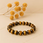 Tiger eye Bead Bracelet – Strength through Imaan (Faith)