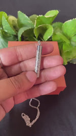 Ayatul Kursi Cylinder Necklace