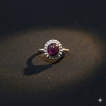 Natural Red Ruby Ring - Strength & Blessing | Halal to wear | Pure Natural stone with Certificate | Women