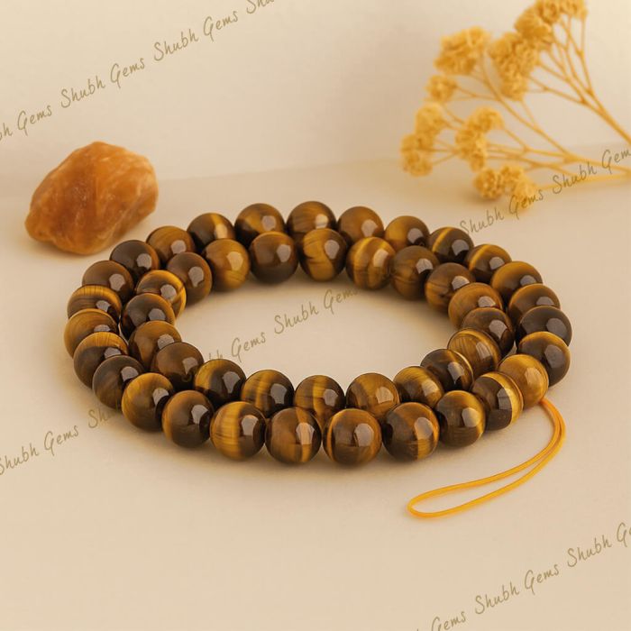 Tiger eye Bead Bracelet – Strength through Imaan (Faith)