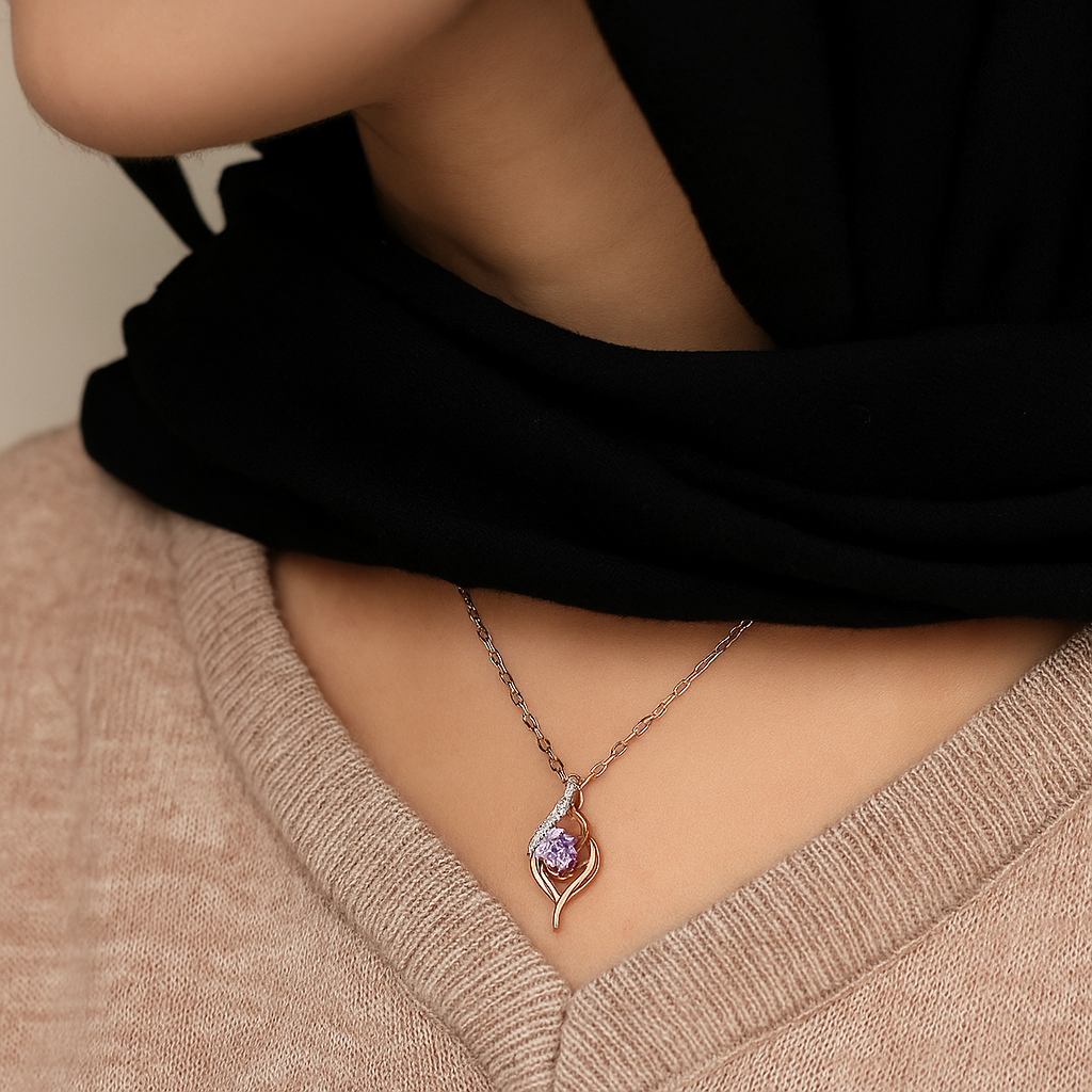 Aurora Flame Pendant