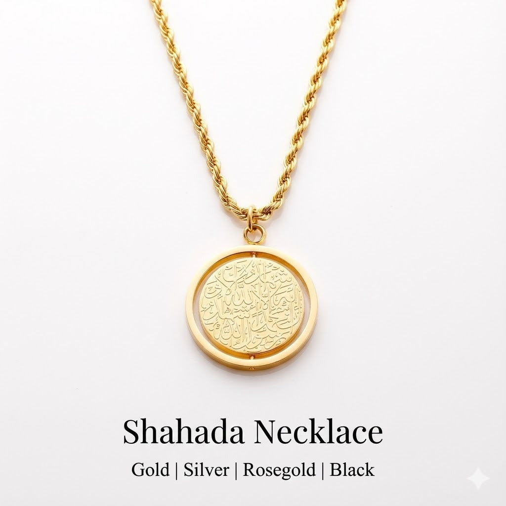 Shahada necklace