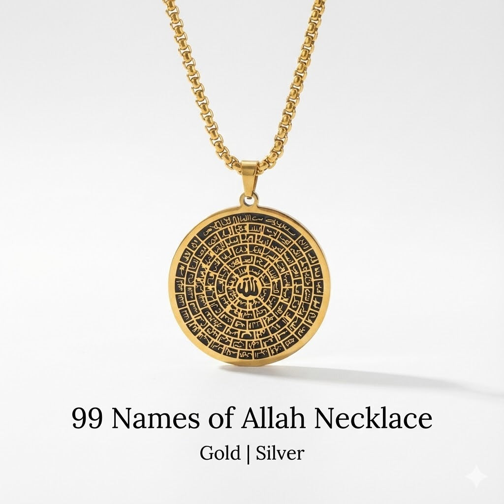 99 NAMES OF ALLAH ISLAMIC NECKLACE