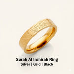 Surah Al Inshirah Ring | Men | women