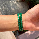 Green Jade bead Bracelet – Noor-e-Jannah