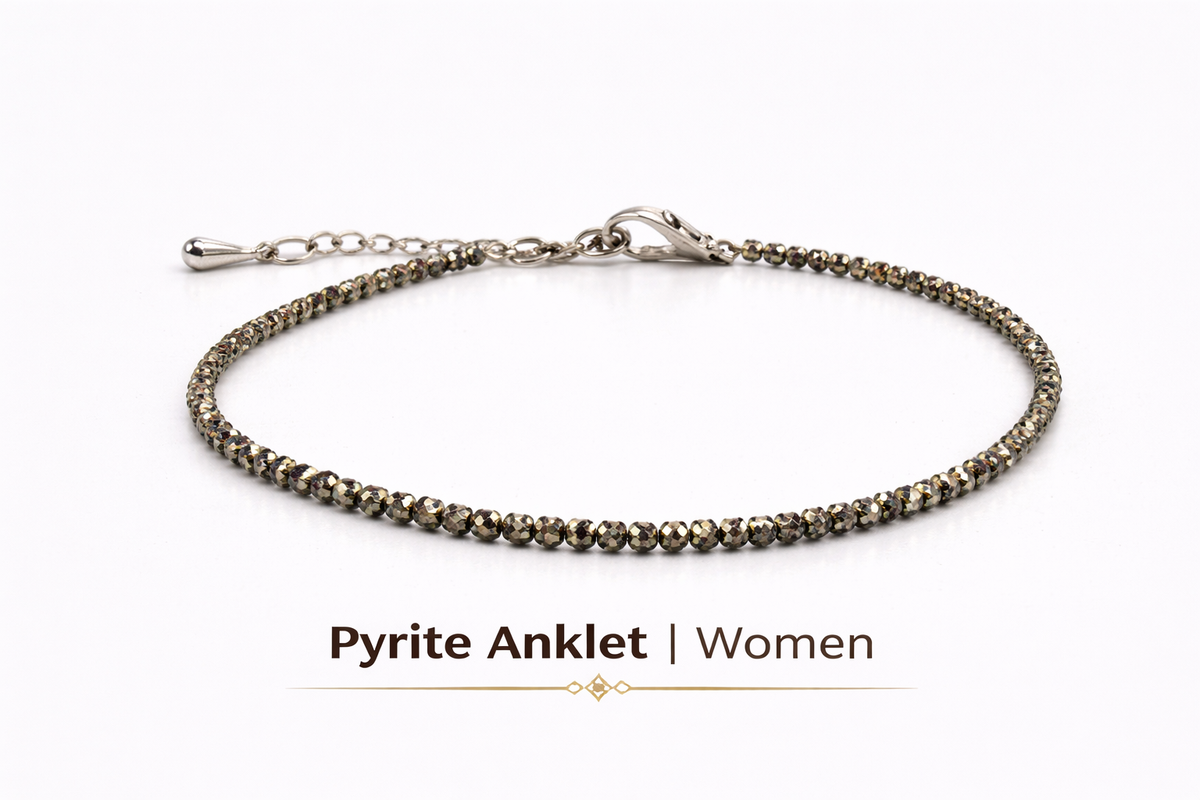 Pyrite Anklet | Women | Authentication Certificate