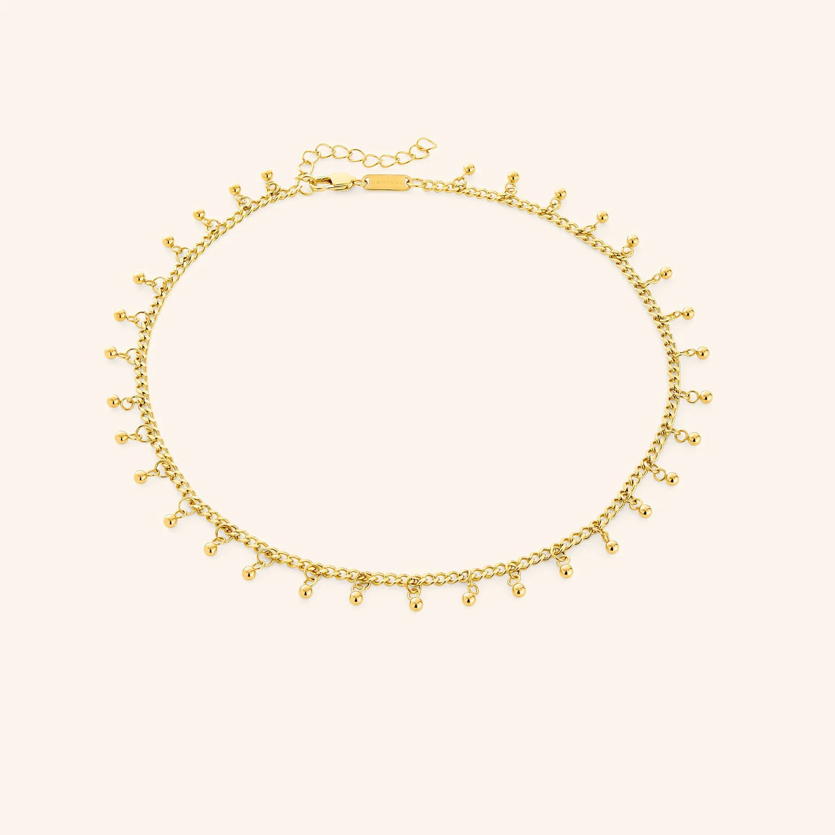 Dangling Dotted Choker – Minimal Everyday Elegance